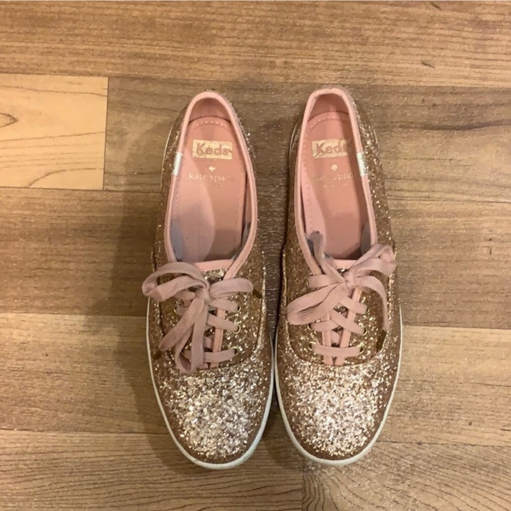 Kate Spade Rose Gold Keds
